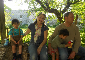 Antonin, Nicolas, Jérôme et Catherine (photo)